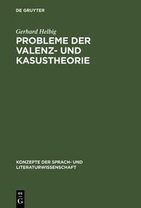 Produktbild: Probleme der Valenz- und Kasustheorie