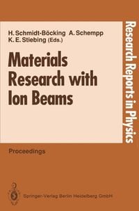 Produktbild: Materials Research with Ion Beams