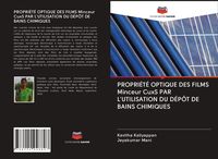 Produktbild: Propri&eacute;t&eacute; Optique des Films Minceur Cuxs Par L'utilisation Du D&eacute;p&ocirc;t De Bains Chimiques