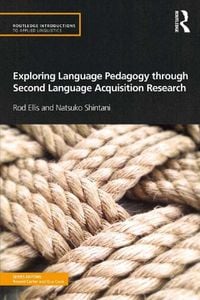 Produktbild: Exploring Language Pedagogy through Second Language Acquisition Research