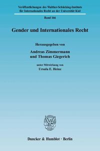 Produktbild: Gender und Internationales Recht.