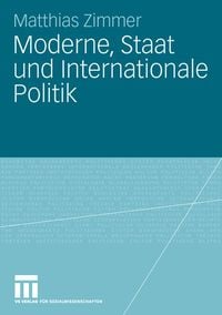 Produktbild: Moderne, Staat und Internationale Politik