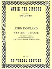 Produktbild: Dowland, J: 4 leichte St&uuml;cke