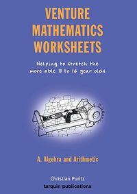 Produktbild: Venture Mathematics Worksheets: Bk. A: Algebra and Arithmetic