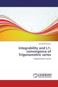 Produktbild: Kaur, J: Integrability and L1-convergence of Trigonometric s