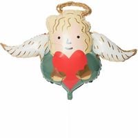 Produktbild: Folienballon Engel mit Herz