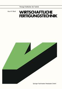 Produktbild: Wirtschaftliche Fertigungstechnik