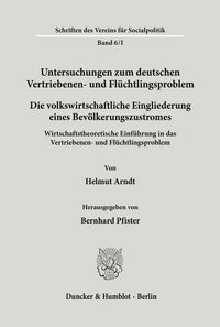 Produktbild: Untersuchungen zum deutschen Vertriebenen- und Fl&uuml;chtlingsproblem.