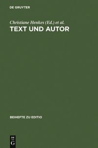 Produktbild: Text und Autor