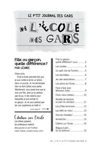 Produktbild: Le p'tit journal des gars de l'&eacute;cole des gars, Vol. 1, No 3