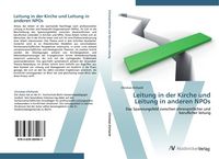 Produktbild: Leitung in der Kirche und Leitung in anderen NPOs