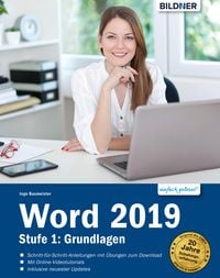 Produktbild: Word 2019 - Stufe 1: Grundlagen