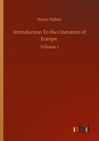 Produktbild: Introduction To the Literature of Europe