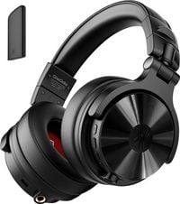 Produktbild: OneOdio Studio Max 1 Over Ear Kopfh&ouml;rer Bluetooth&reg;, kabelgebunden, Kabellos Schwarz High-Resolution Audio Schwenkbare Ohrmuscheln
