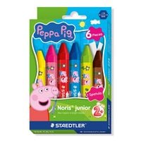 Produktbild: STADTLER Wachsmalstift Noris&reg; junior Peppa Pig - Wachsmalkreide im 6 Etui Noris&reg; junior 224