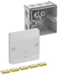 Produktbild: Spelsberg 80243001 Abzweigkasten (L x B x H) 102 x 102 x 57mm Grau IP66 1St.