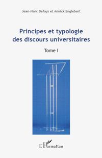 Produktbild: Principes et typologie des discours universitaires