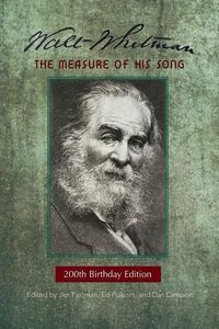 Produktbild: Walt Whitman: The Measure of His Song