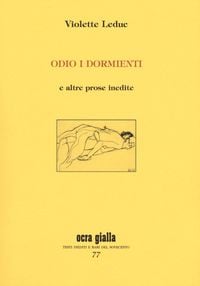 Produktbild: Odio i dormienti e altre prose inedite
