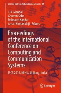 Produktbild: Proceedings of the International Conference on Computing and Communication Systems