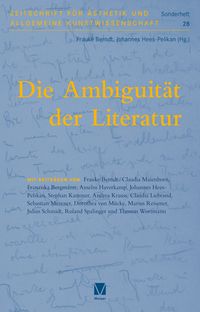 Produktbild: Die Ambiguit&auml;t der Literatur