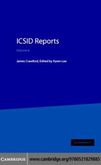 Produktbild: ICSID Reports: Volume 6