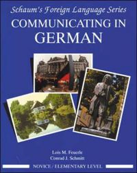 Produktbild: Communicating in German, (Novice Level)