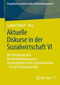 Produktbild: Aktuelle Diskurse in der Sozialwirtschaft VI