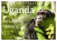 Produktbild: Uganda - ein Land der Vielfalt (Tischkalender 2026 DIN A5 quer), CALVENDO Monatskalender