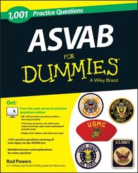 Produktbild: 1,001 ASVAB Practice Questions For Dummies (+ Free Online Practice)