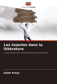 Produktbild: Les insectes dans la litt&eacute;rature