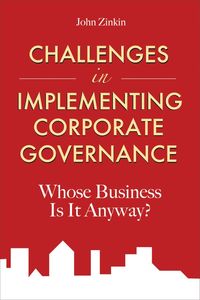 Produktbild: Challenges in Corporate Govern