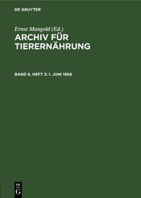 Produktbild: 1. Juni 1956