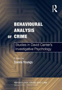 Produktbild: Behavioural Analysis of Crime