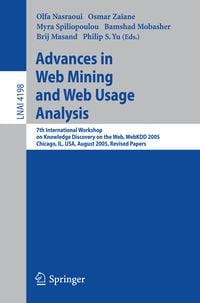 Produktbild: Advances in Web Mining and Web Usage Analysis