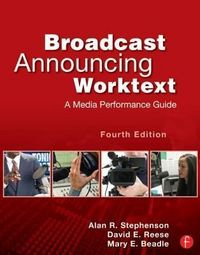 Produktbild: Stephenson, A: Broadcast Announcing Worktext