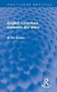 Produktbild: English Literature Between the Wars