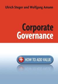Produktbild: Steger, U: Corporate Governance