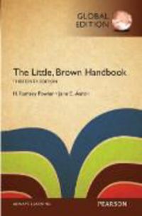 Produktbild: Little, Brown Handbook, The, Global Edition + MyLab Writing with Pearson eText