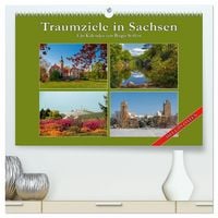 Produktbild: Traumziele in Sachsen (hochwertiger Premium Wandkalender 2027 DIN A2 quer), Kunstdruck in Hochglanz