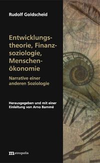 Produktbild: Entwicklungstheorie, Finanzsoziologie, Menschenökonomie