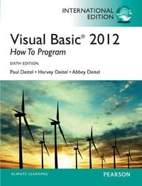 Produktbild: Visual Basic 2012 How to Program