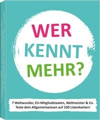 Produktbild: Wer kennt mehr?