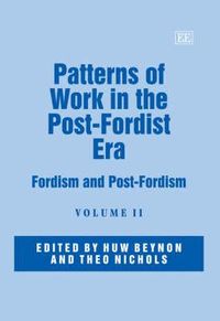 Produktbild: Patterns of Work in the Post-Fordist Era