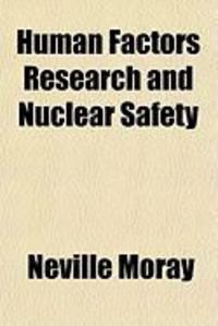 Produktbild: Human Factors Research and Nuclear Safety
