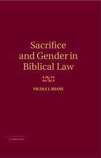 Produktbild: Sacrifice and Gender in Biblical Law