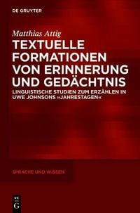 Produktbild: Textuelle Formationen von Erinnerung und Ged&auml;chtnis