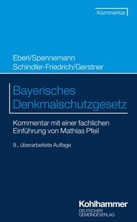 Produktbild: Bayerisches Denkmalschutzgesetz