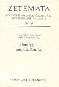 Produktbild: Heidegger und die Antike