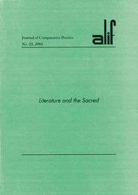 Produktbild: Alif: Journal of Comparative Poetics, No. 23